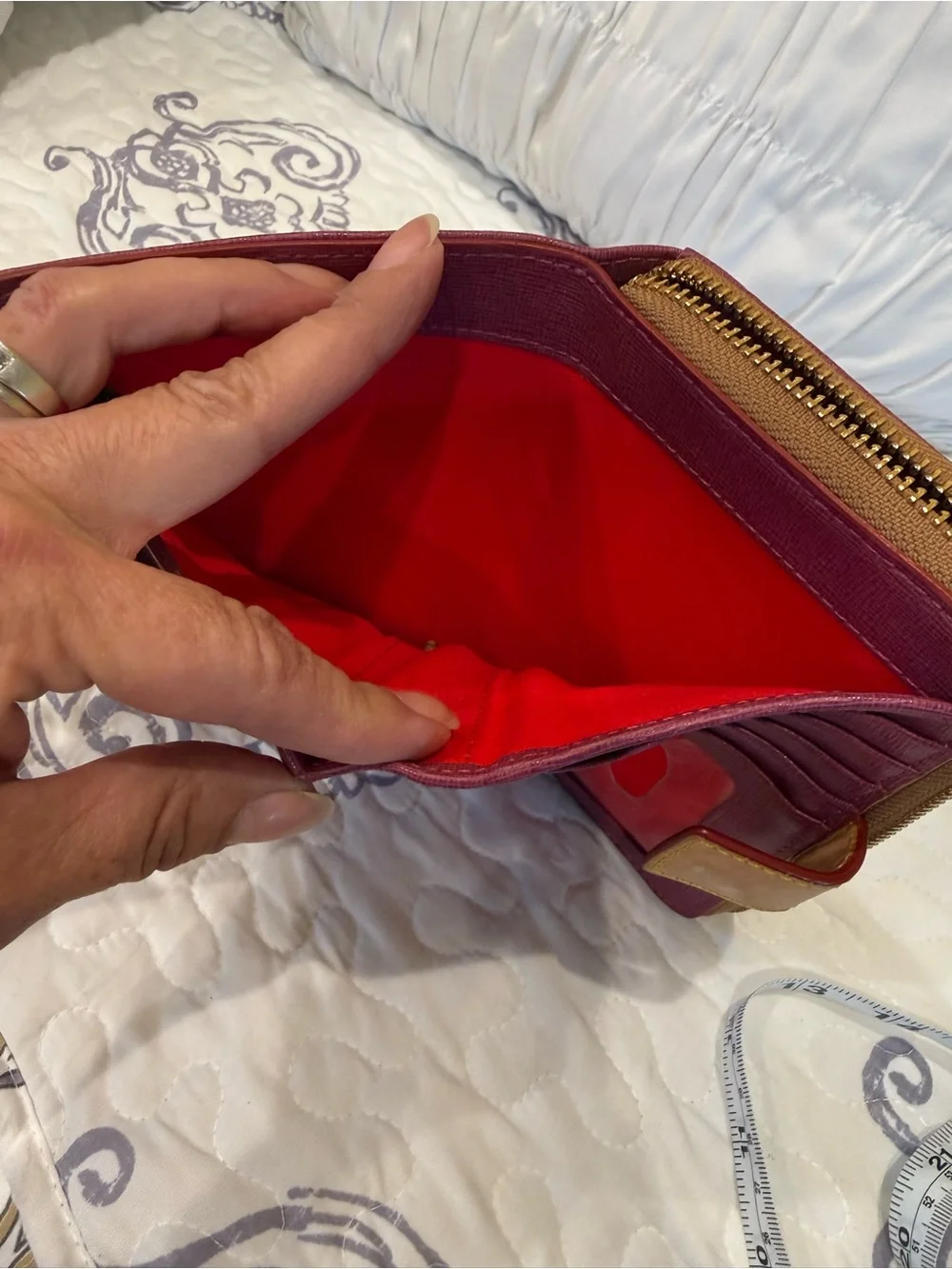 Dooney & Bourke Zip-Around Wallet - Picture 10 of 14
